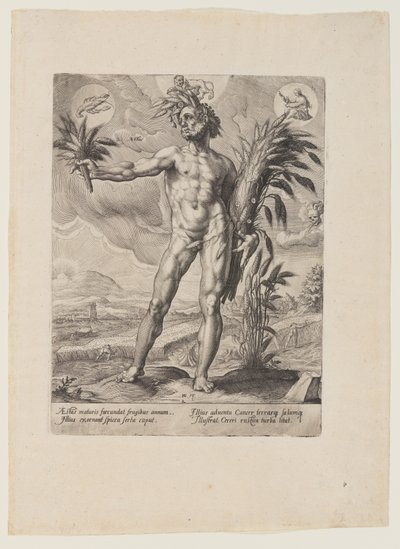 Zomer, uit De vier seizoenen door Matthaus Greuter