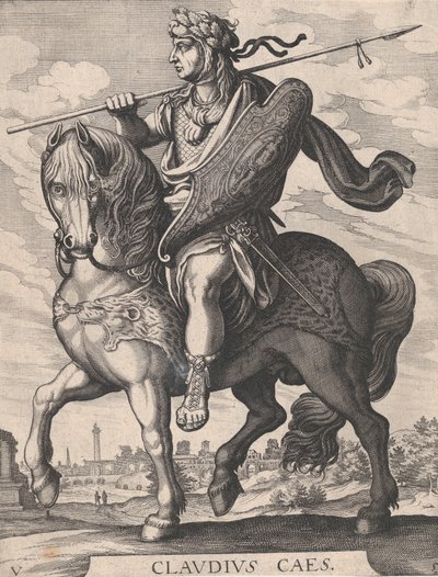 Plaat 5: Keizer Claudius te paard, uit 