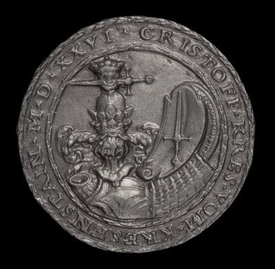Wapenschild (achterkant) door Matthes Gebel
