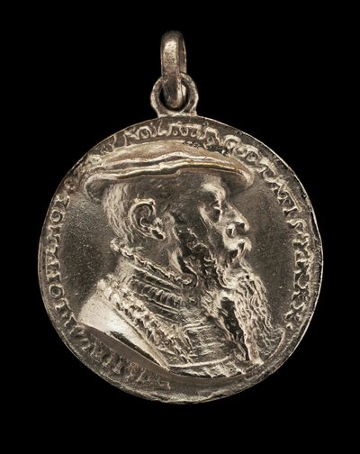Wilhelm Löffelholz von Kolberg, 1501-1554, Patriciër van Neurenberg [voorzijde], 1541 door Matthes Gebel