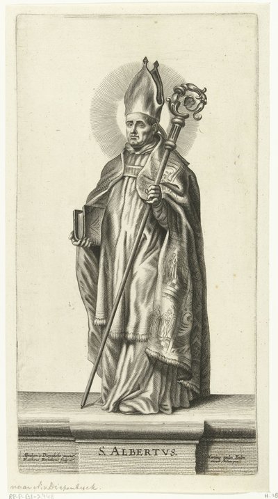 Heilige Albertus door Mattheus Borrekens