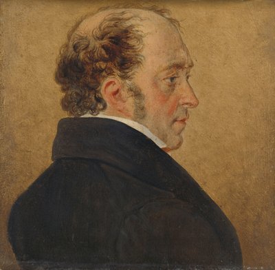 Zelfportret door Mattheus Ignatius van Bree