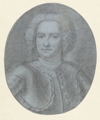 Portret van Michiel Samuel de Mestral door Mattheus Verheyden