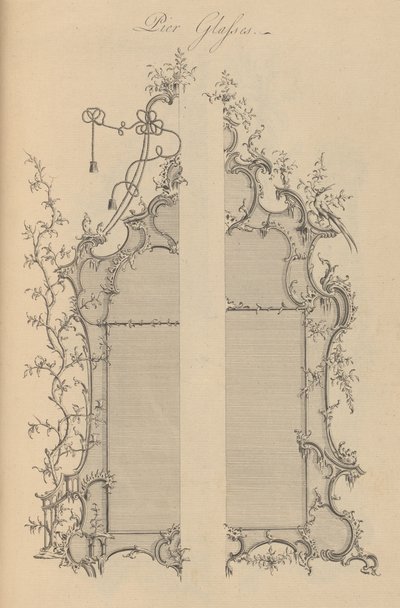 Een algemeen systeem van nuttige en decoratieve meubels..., 1759-1763 door Matthew Darly