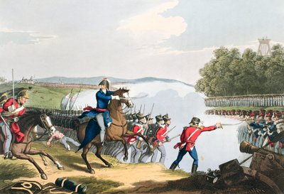 De Slag bij Waterloo Beslist door de Hertog van Wellington, 1815-1816 door Matthew Dubourg