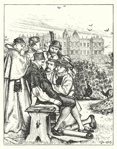 Johannes van Padua door Matthew James (attr. to) Lawless