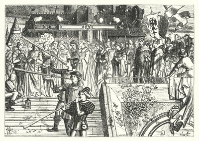 De Dode Bruid door Matthew James (attr. to) Lawless