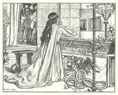 De Heks (gravure) door Matthew James (attr. to) Lawless