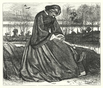 Het wrak bij Calais (gravure) door Matthew James (attr. to) Lawless