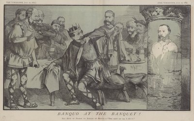 Banquo bij het banket door Matthew