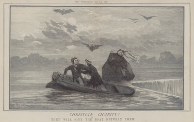 Christelijke liefdadigheid! of, Ze zullen de boot tussen hen laten zinken door Matthew