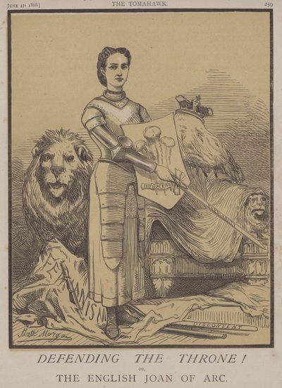De Troon Verdedigen! of, De Engelse Jeanne d