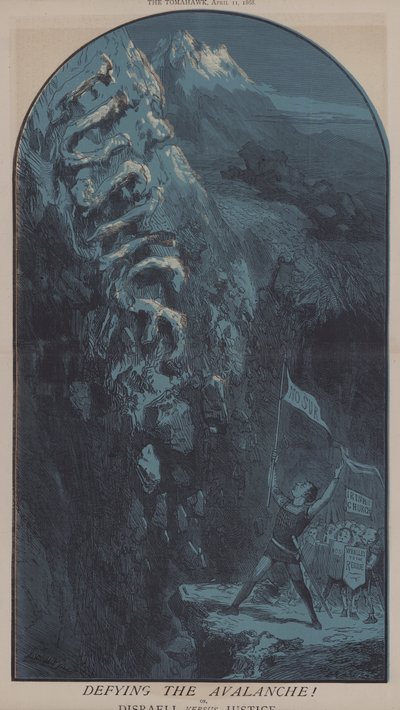 Trotseren van de lawine! of, Disraeli versus gerechtigheid door Matthew