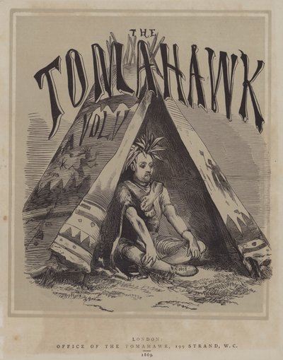 Illustratie voor The Tomahawk magazine door Matthew