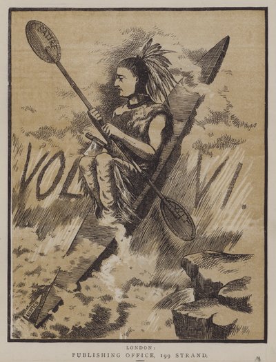 Illustratie uit The Tomahawk magazine door Matthew
