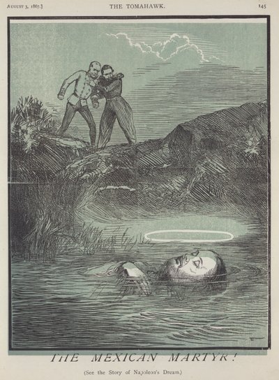De Mexicaanse Martelaar (kleur litho) door Matthew