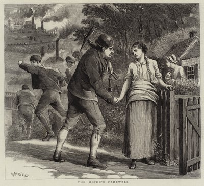 Het Afscheid van de Mijnwerker door Matthew White Ridley