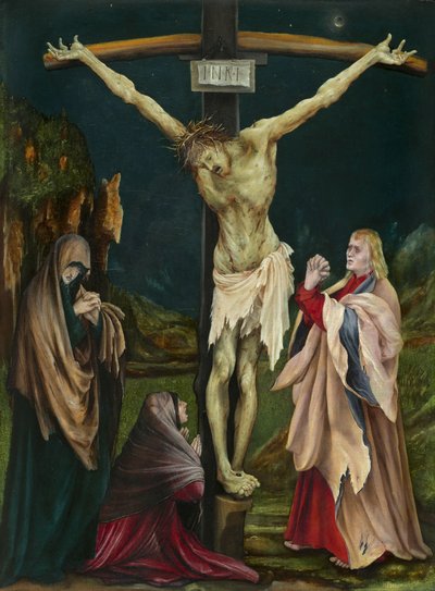 De kleine kruisiging door Matthias (c.1480 1528) Grunewald