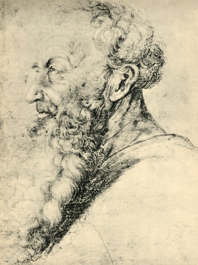 Portret van Guido Guersi, 1513-1515, 1943 door Matthias Gruenewald