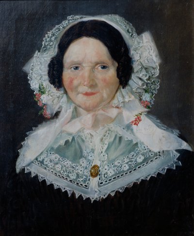 Portret van een vrouw door Matthias Stoltenberg