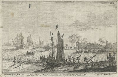 Het laden van een schip door Matthieu van Plattenberg