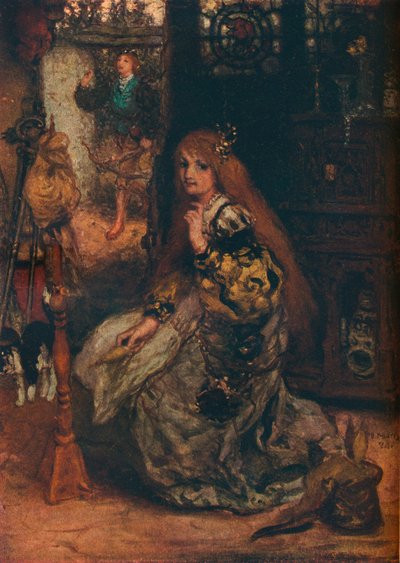 Hij komt, 1874 door Matthijs Maris
