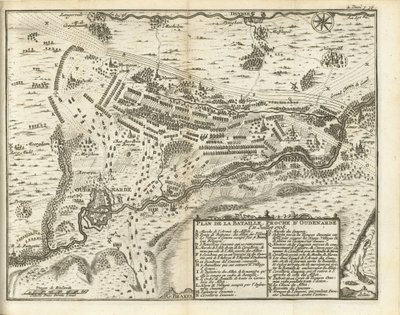 Slag bij Oudenaarden, 1708 door Matthijs Pool (possibly)