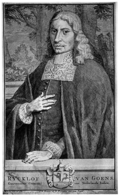 Rycklof Van Goens, gouverneur-generaal van Nederlands-Indië, 1931 door Matthys Balen