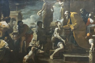 Terugkeer van de verloren zoon door Mattia (1613 99) Preti