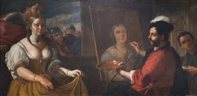 Apelles schildert Campaspe