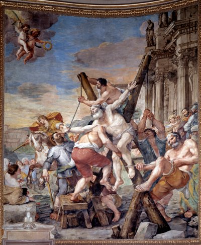 Martelaarschap van Sint Andreas door Mattia Preti