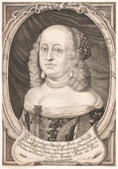 Hertogin Maria Elisabeth van Gottorp door Mattis Petersen