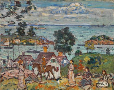 Haven van Gloucester door Maurice Brazil Prendergast