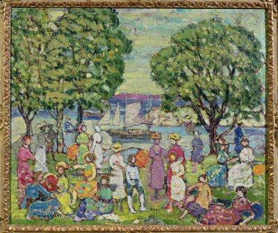 Haven van Gloucester door Maurice Brazil Prendergast