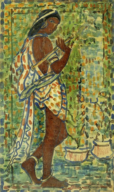 Hindoe Danseres, c.1910-1913 door Maurice Brazil Prendergast