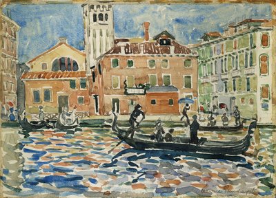Venetië door Maurice Brazil Prendergast
