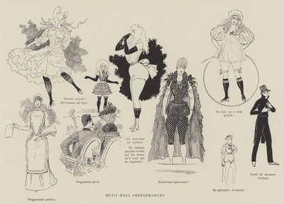 Illustratie voor La Vie De Londres door Mars door Maurice Charles Mathieu Bonvoisin