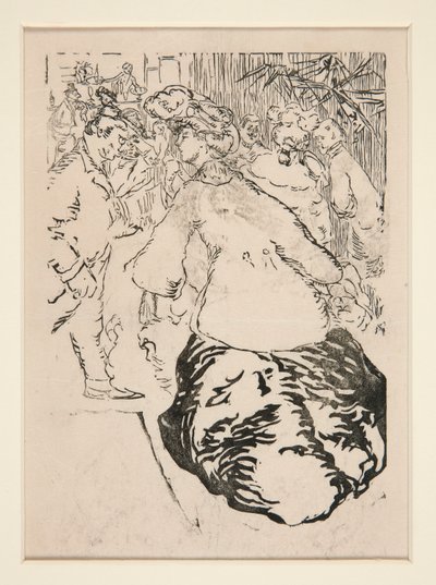 Les camelots de la Pensée, Le Bar du Journal, p. 37 door Maurice Delcourt