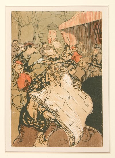 Les camelots de la Pensee, Les Boulevards, p. 45 door Maurice Delcourt