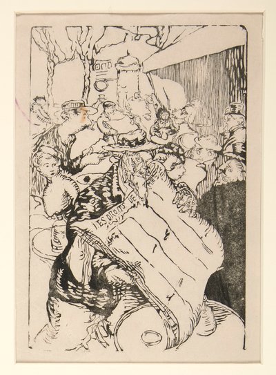 Les camelots de la Pensee, Les Boulevards, p. 45 door Maurice Delcourt