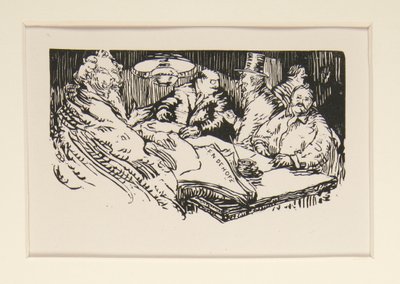 Les camelots de la Pensée, illustratie, p. 47 door Maurice Delcourt