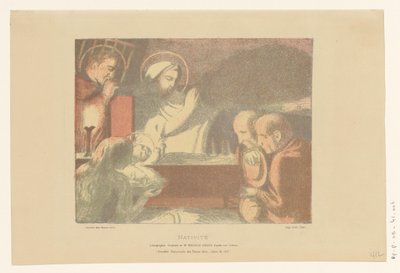Aanbidding van het Christuskind door Maurice Denis