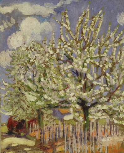 Bloeiende bomen, 1908 door Maurice Denis