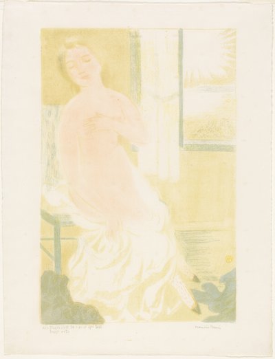Maar het is het hart dat te snel klopt, plaat twaalf uit Liefde door Maurice Denis