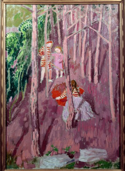 Kinderen in het Bos van Silencio door Maurice Denis