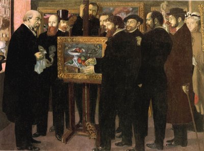 Hulde aan Cezanne door Maurice Denis