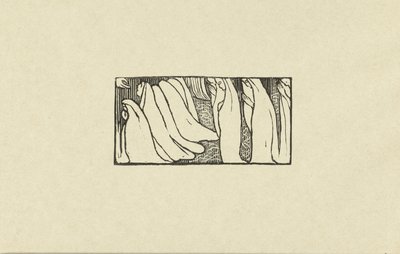 Illustratie bij gedicht uit dichtbundel Sagesse van Paul Verlaine door Maurice Denis