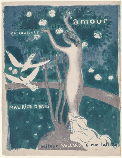 Liefde: Omslag, 1895 gepubliceerd 1911 door Maurice Denis