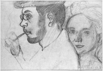Pierre Bonnard en Marthe Denis door Maurice Denis