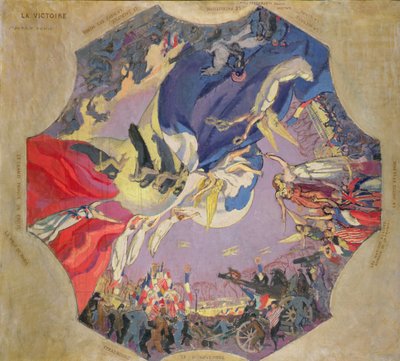 De overwinning van 1918 door Maurice Denis
